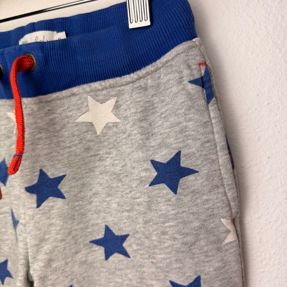Mini Boden Star Sweatpants Kids 5 Grey Blue - Picture 6 of 6
